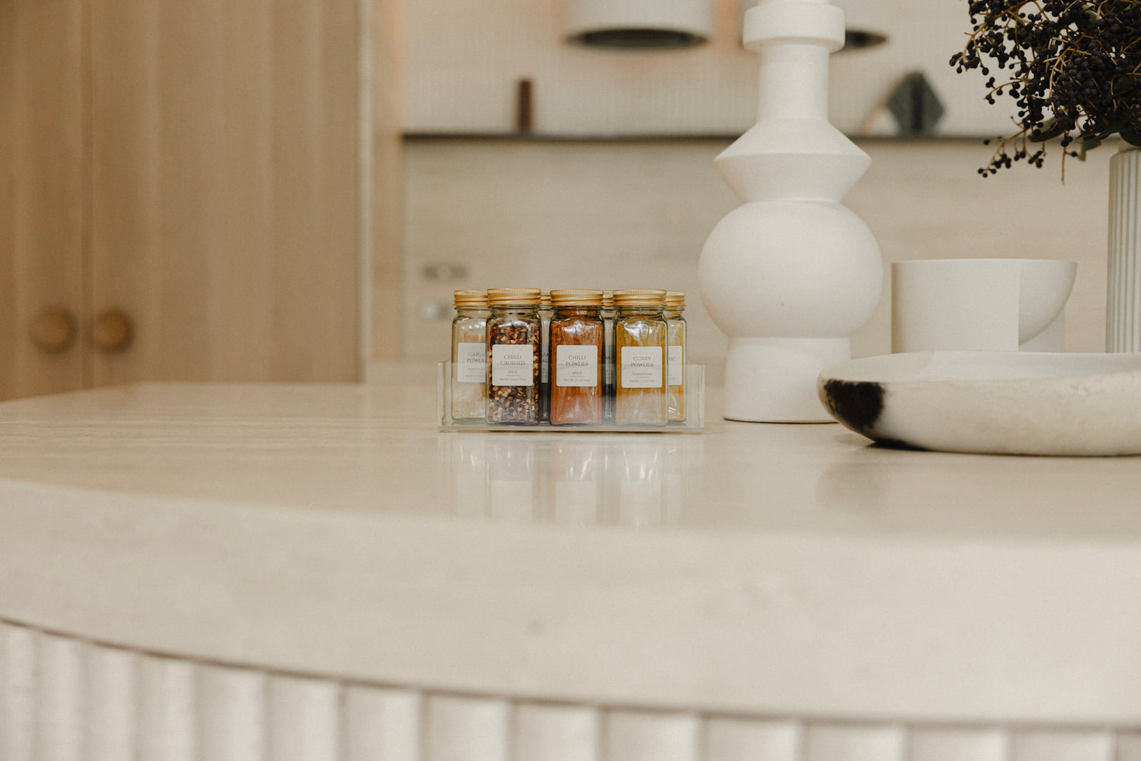 Spices Jars + Racks